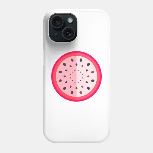 Dragon Fruit Slice Phone Case by THP Creative