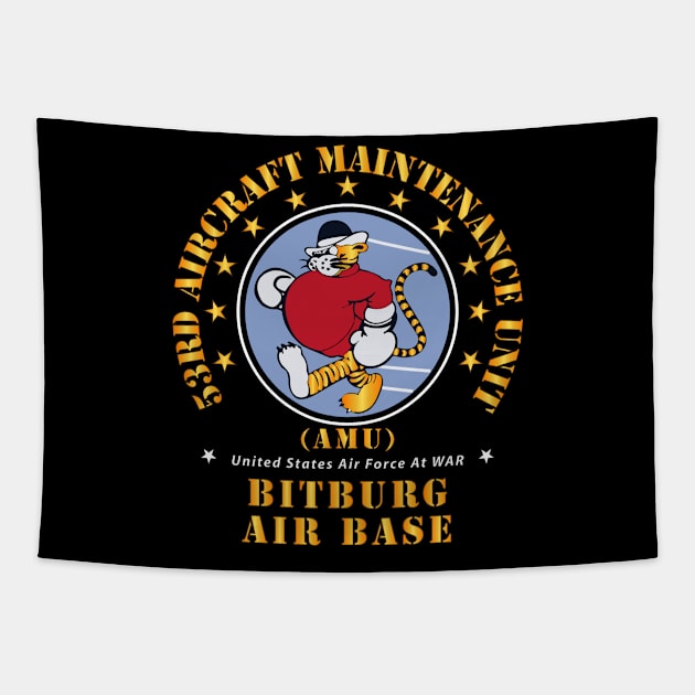 USAF - 53rd Aircraft Maintenance Unit - AMU - Bitberg AB Tapestry by twix123844