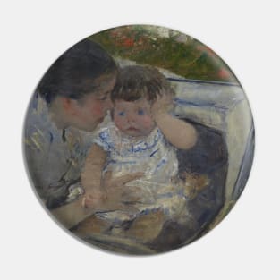 Susan Comforting the Baby by Mary Cassatt Pin