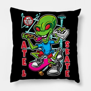 Ate & Skate Pillow