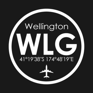 WLG, Wellington International Airport T-Shirt