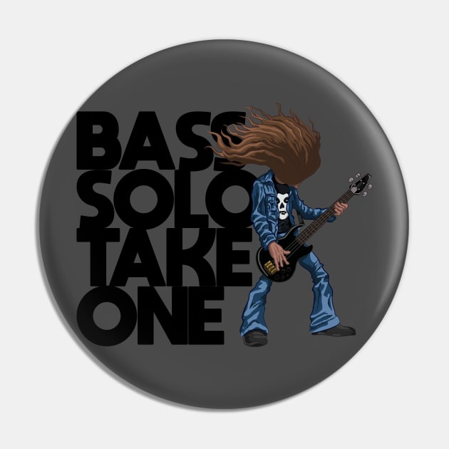 Cliff Burton Bass Solo Pin by Tameink