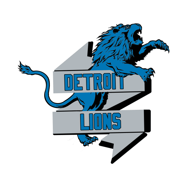 Detroit Lions by CovpaTees