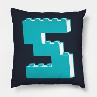 THE LETTER S by Customize My Minifig Pillow