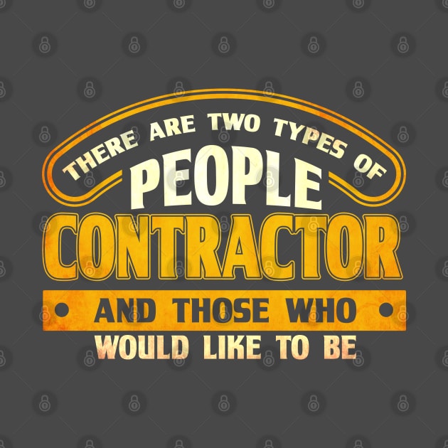 Business Job Contractor gift by Toeffishirts