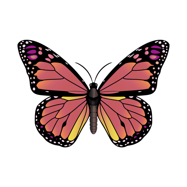 Cute Butterfly Design by Pet & Nature Lovers