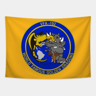 F/A18 Rhino - VFA192 Golden Dragons Tapestry