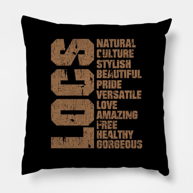 Locs Tribute Pillow by blackartmattersshop