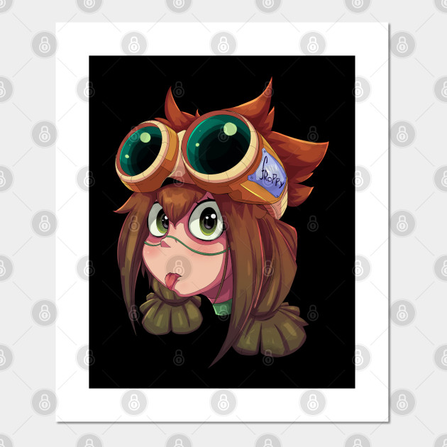 Tsuyu Asui Froppy Poster E Stampa Artistica Teepublic It