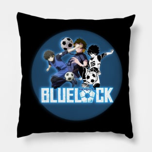 blue lock Pillow