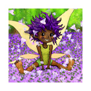 Purple Brownie Fairy Princess T-Shirt