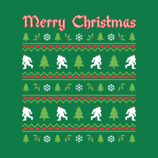 Merry Christmas - Bigfoot T-Shirt