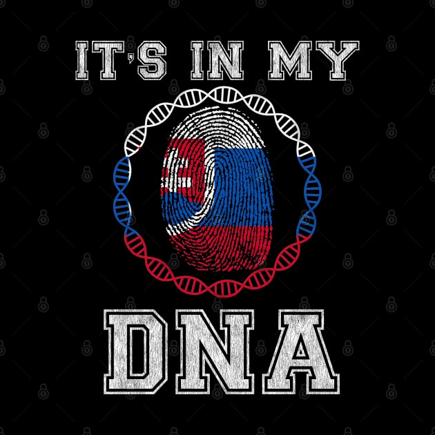 Slovakia  It's In My DNA - Gift for Slovakian From Slovakia by Country Flags