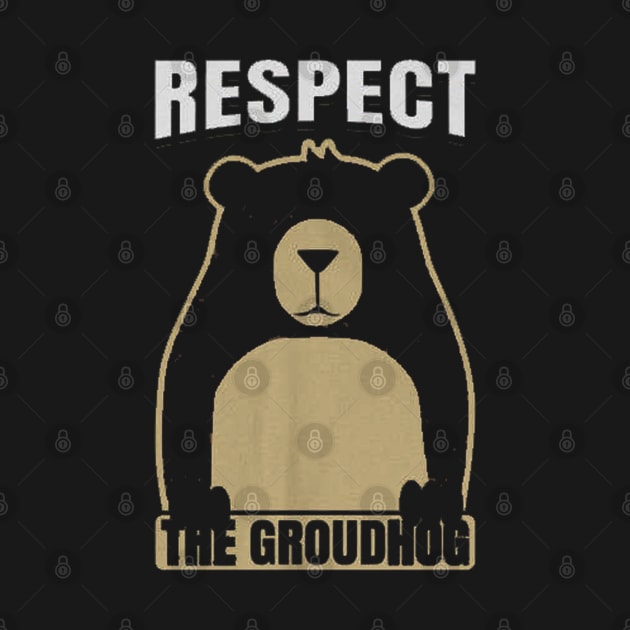 respect the groundhog by logoeagle