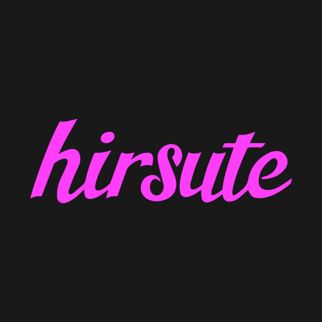 hirsute ( pink ) by Eugene and Jonnie Tee's