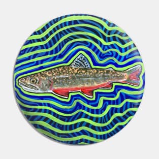 Southern Appalachian Brook Trout Pin