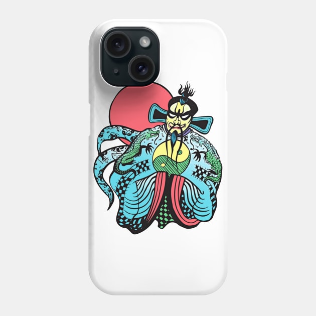 Big Trouble In Little China Lo Pan Front & Back Phone Case by Alema Art