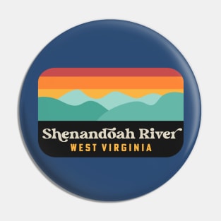 Shenandoah River Tubing Harpers Ferry West Virginia Pin