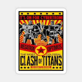 TRANSFORMERS FIGHT POSTER Magnet