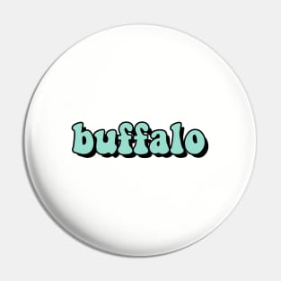 Minty Buffalo Pin