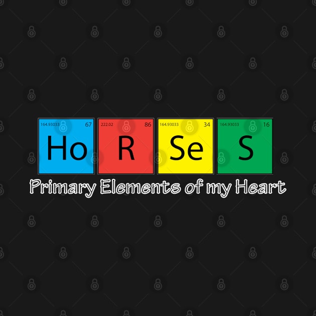 Horse Primary Elements! by DickinsonDesign