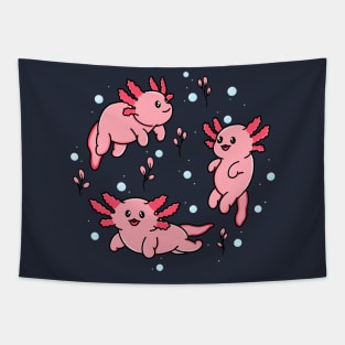 Happy Axolotl Tapestry