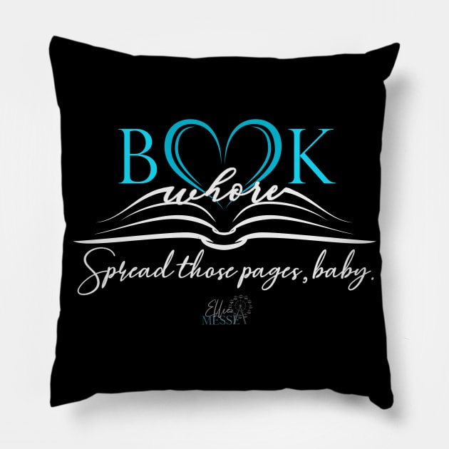 Book Whore - Dark Pillow by EllieMesseMerch