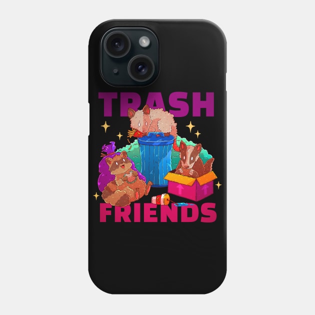 TRASH FRIENDS Phone Case by Chofy87