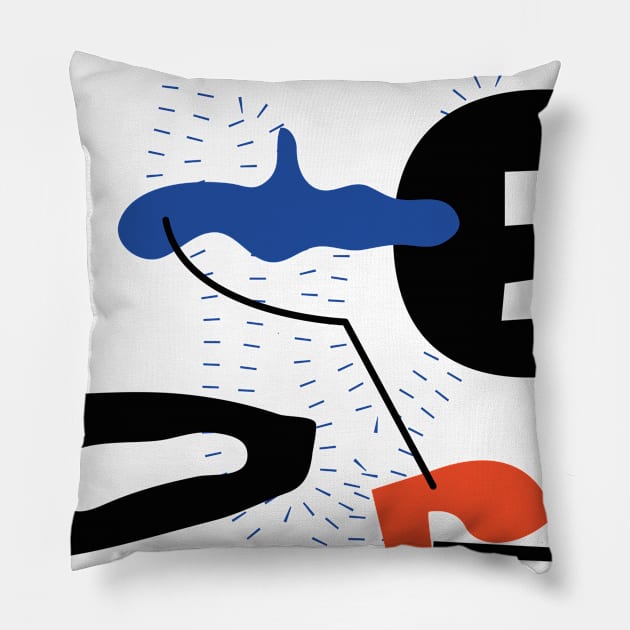 Minimalist Pillow by NJORDUR