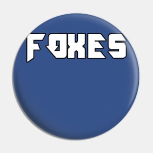 Foxes Pin