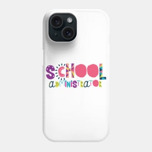 Cute School Administrator Gift Idea Back to School Phone Case