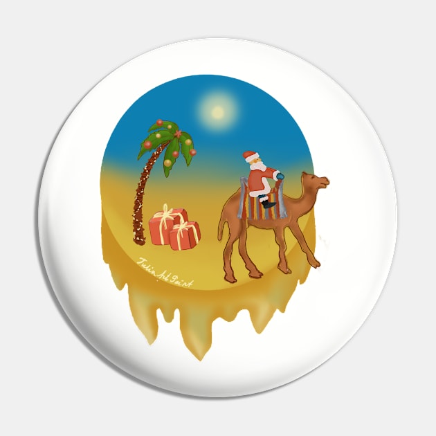 Christmas in Africa Pin by JuliaArtPaint