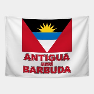 The Pride of Antigua and Barbuda - Antiguan National Flag Design Tapestry