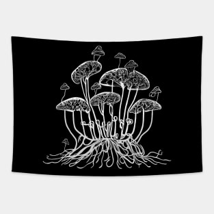 Mycelial fantasy III Tapestry