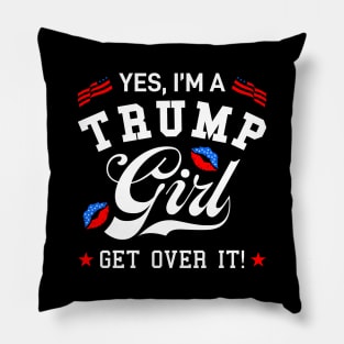 Trump Girl Pillow