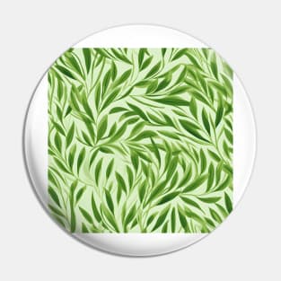 Green Leaves Pattern 24 Pin