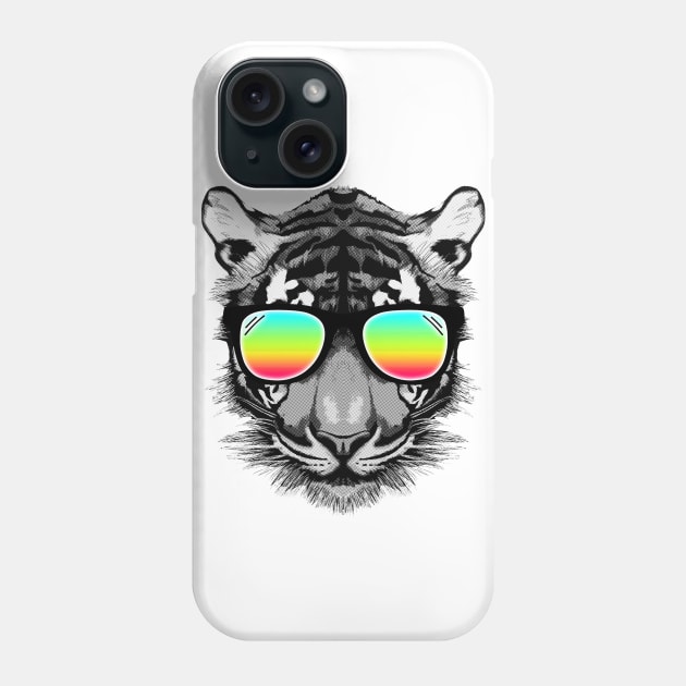 Summer Tiger Phone Case by clingcling