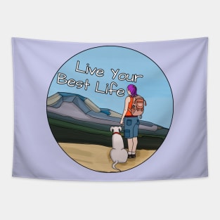 Live Your Best Life Tapestry