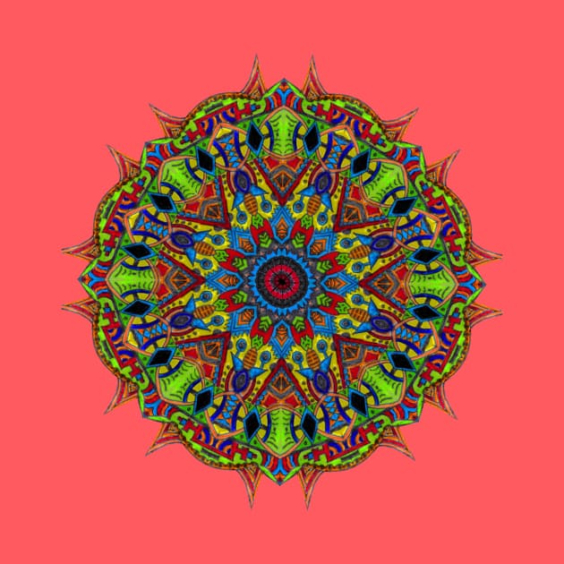 Rustic Mandala by Shumlosh