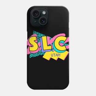 Salt Lake City, Utah Retro 90s Logo Phone Case