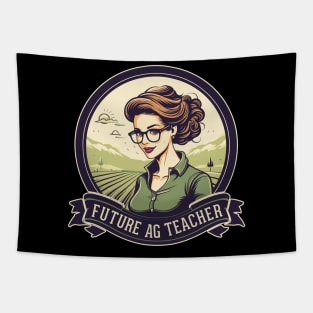 Future AG Teacher Agriculture Future Farmer Tapestry