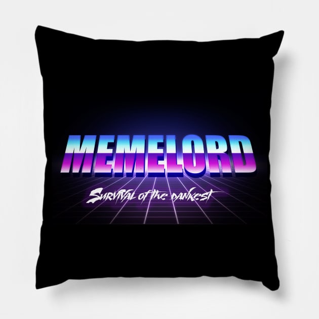 Memelord survival of the dankest Pillow by thehollowpoint