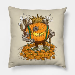 The Steampunk Pumpking Pillow