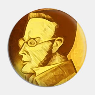 Max Stirner Golden Portrait | Max Stirner Artwork 7 Pin