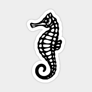 Black Sea Horse Magnet