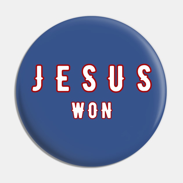 Jesus won Pin by DewaJassin