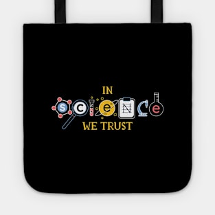 Science graphic For Science Nerds, Science Geek Gift design Tote