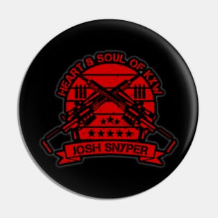 Josh Snyper Heart & Soul of KXW Pin