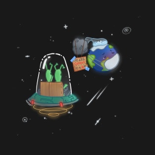 Sorry, Earth's closed! T-Shirt