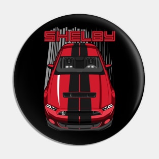 Shelby GT500 S197 - Red & Black Pin